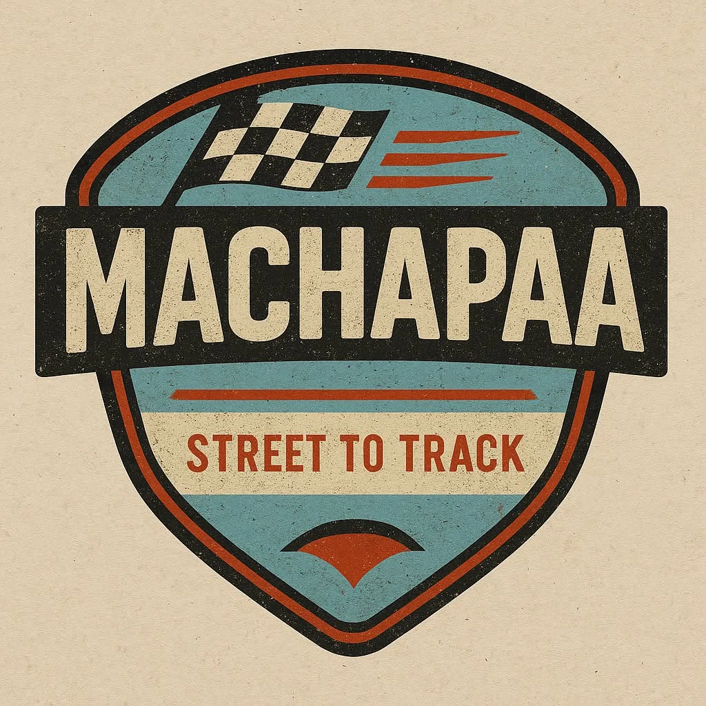 Machapaa Street to Track logo